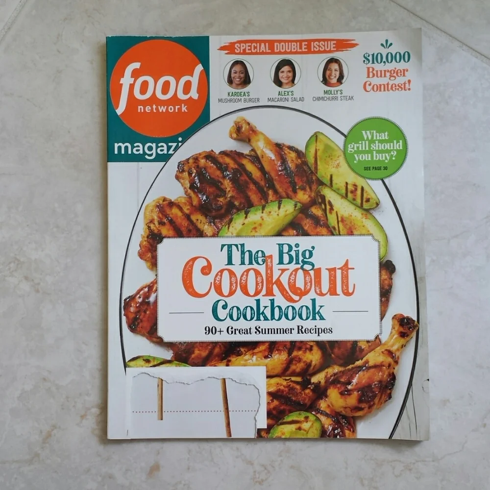 7 Food Network & 2 Taste of Home Magazines